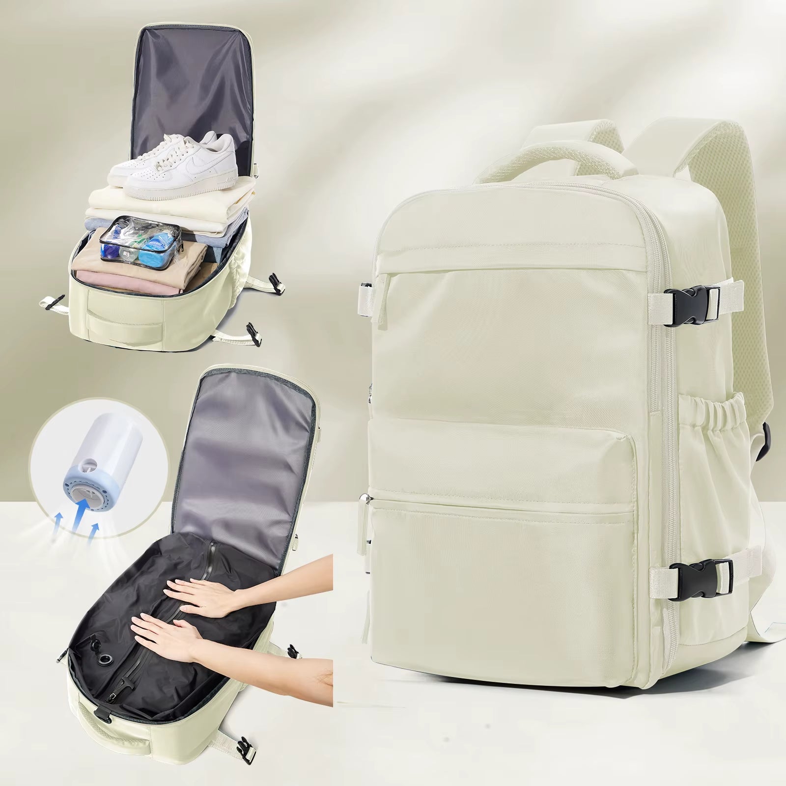 Vacuum Underseat Travel Backpack