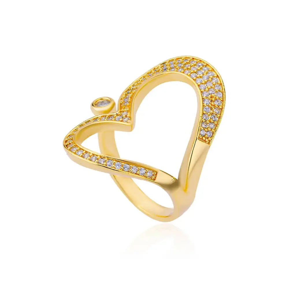Jade Heart Ring