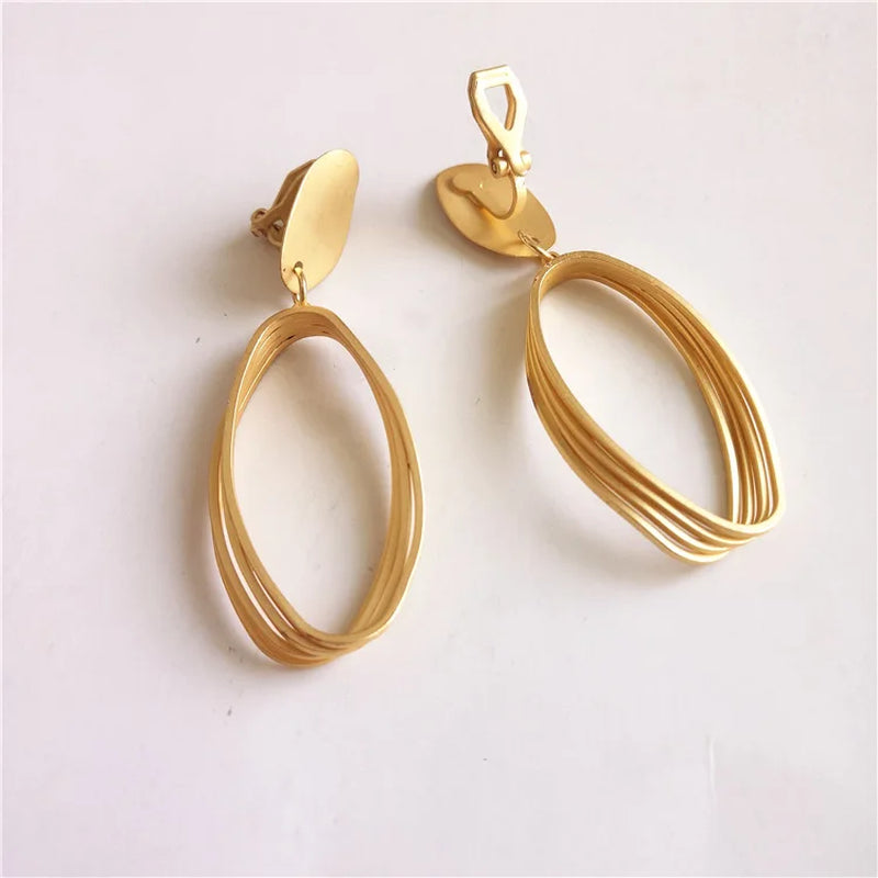  Statement Clip-on Earring Collection (15 Varieties)