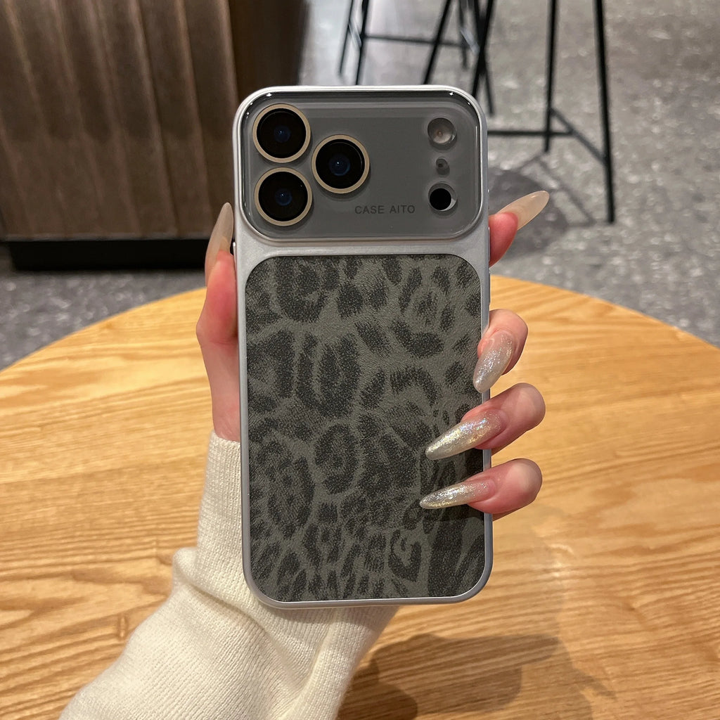 Sahara Leopard Camera Shield iPhone Case