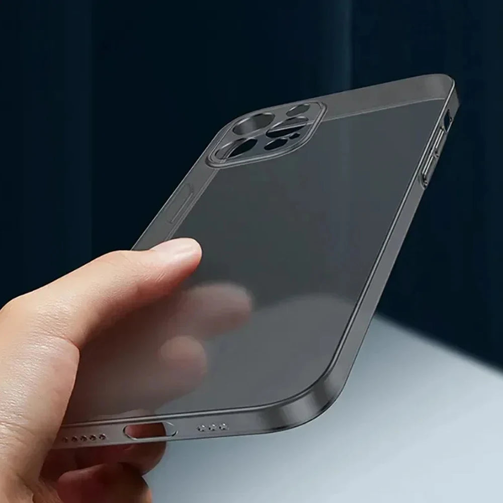 0.3Mm Ultra Thin Clear Matte PP Hard Ultra Slim Case for Iphone 17 Air 17PRO 16 15 14 13 12 11 Pro Max Shell Silm Back Case