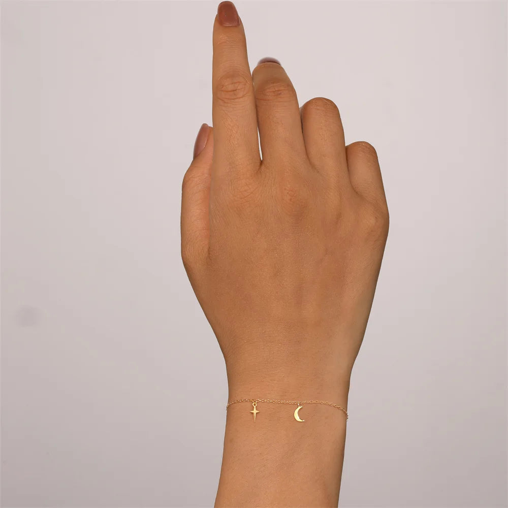Zircon Chain Bracelet 