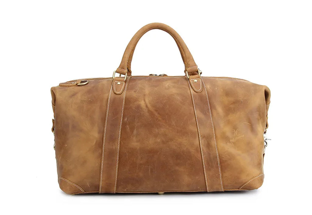 Vintage Leather Travel Bag 