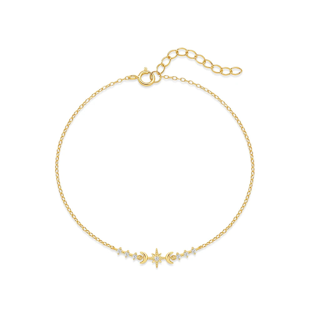 Zircon Chain Bracelet 