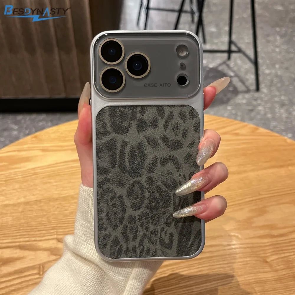 Sahara Leopard Camera Shield iPhone Case
