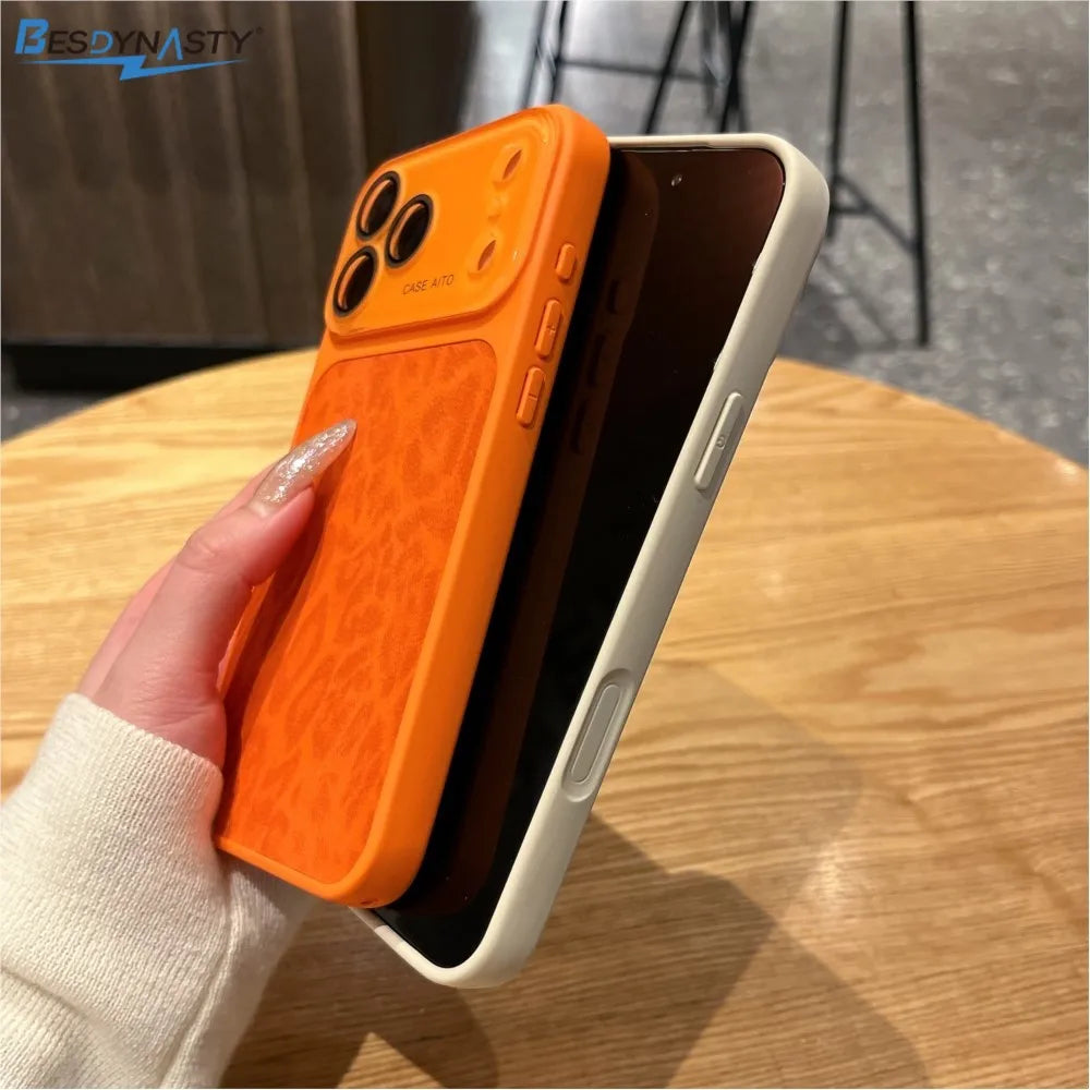 Sahara Leopard Camera Shield iPhone Case