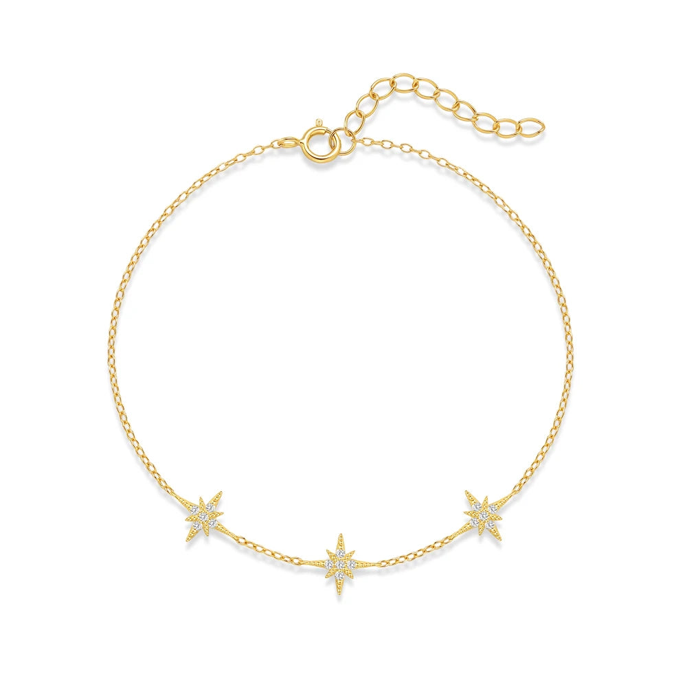 Zircon Chain Bracelet 