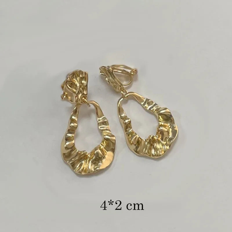  Statement Clip-on Earring Collection (15 Varieties)