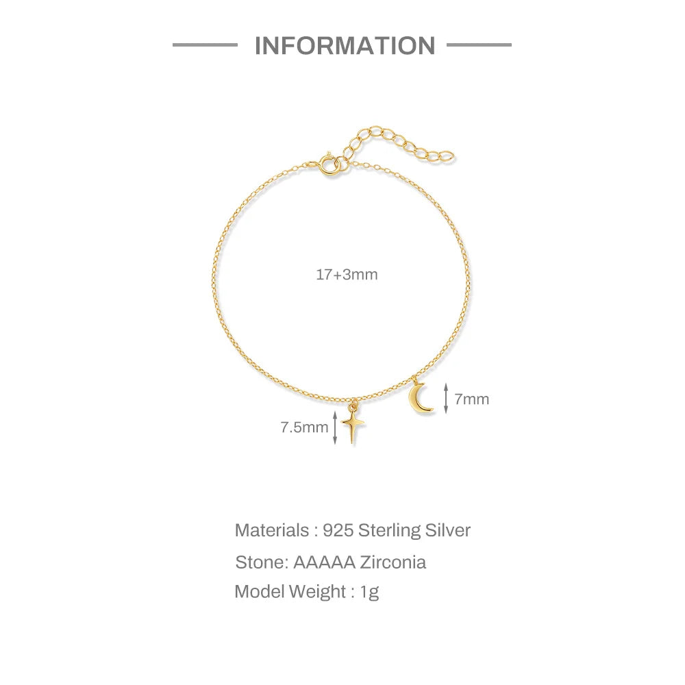 Zircon Chain Bracelet 
