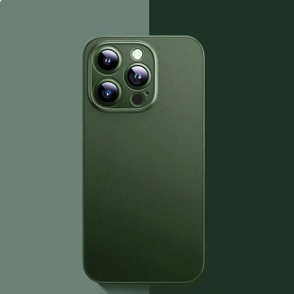 0.3Mm Ultra Thin Clear Matte PP Hard Ultra Slim Case for Iphone 17 Air 17PRO 16 15 14 13 12 11 Pro Max Shell Silm Back Case