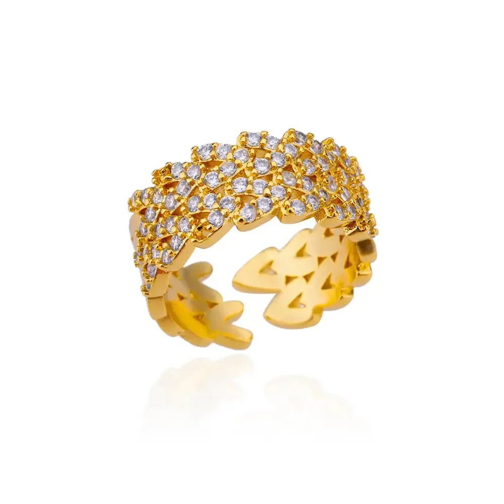 Jade Heart Ring
