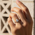 925 Sterling Silver Zircon Ring 