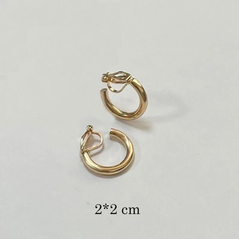  Statement Clip-on Earring Collection (15 Varieties)