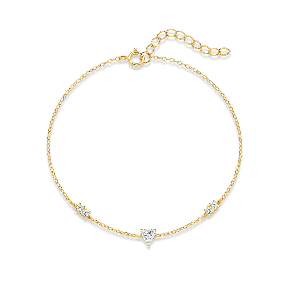 Zircon Chain Bracelet 