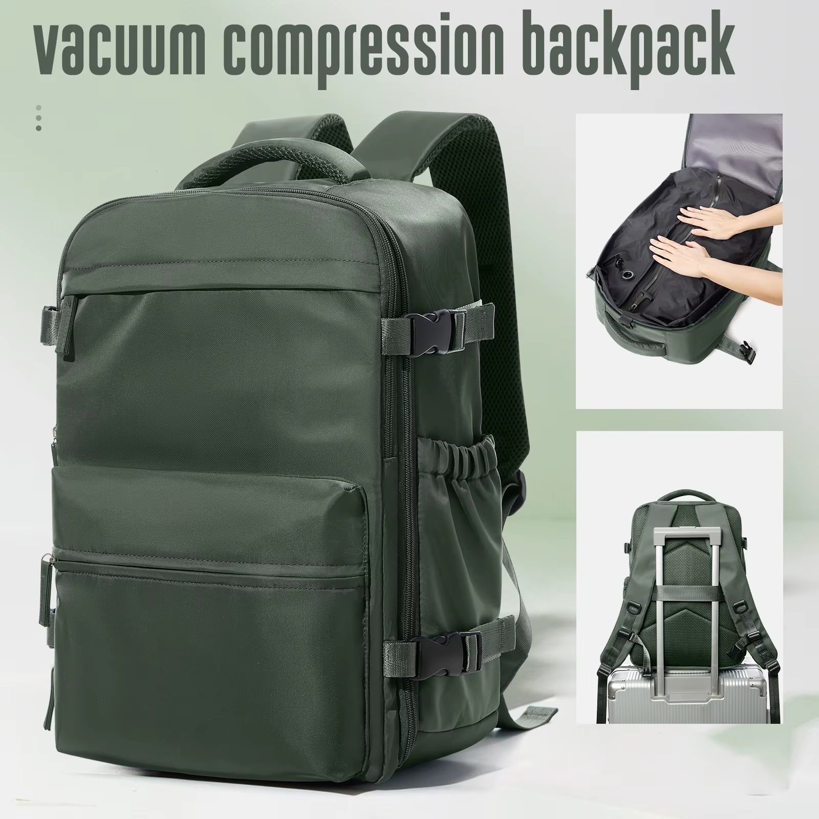 Vacuum Underseat Travel Backpack