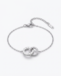 Roman Number Zircon Bracelet