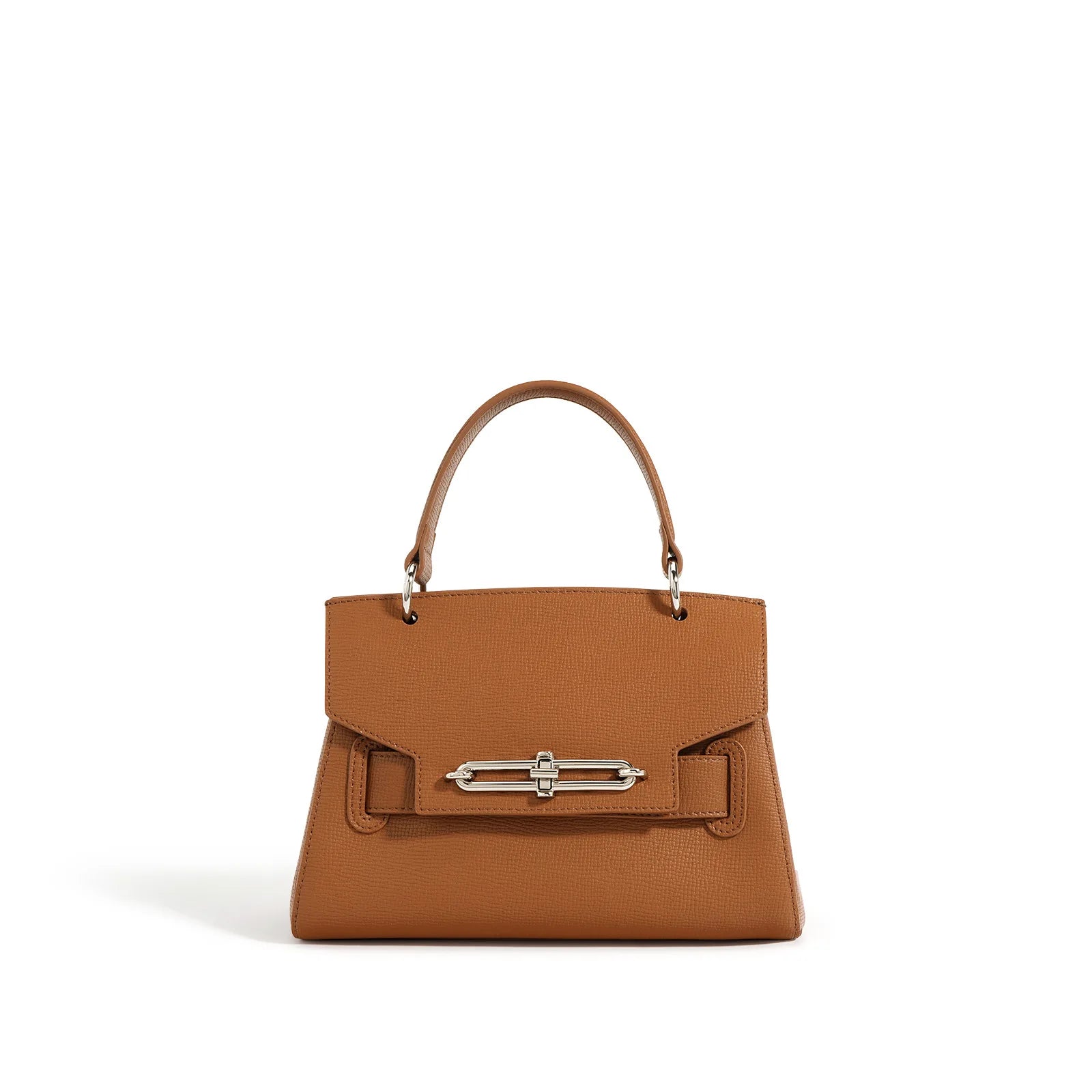 Hard Cow Leather Handbag 