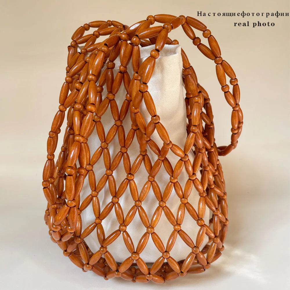Hollow Woven Tote