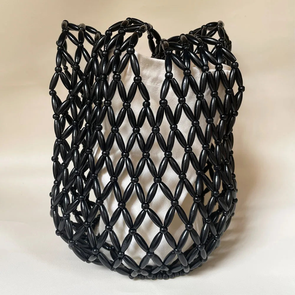 Hollow Woven Tote