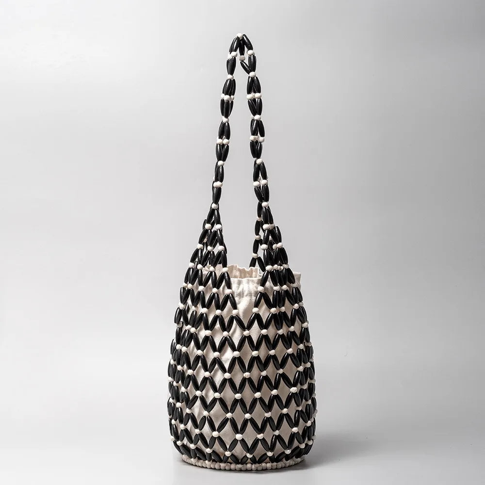 Hollow Woven Tote
