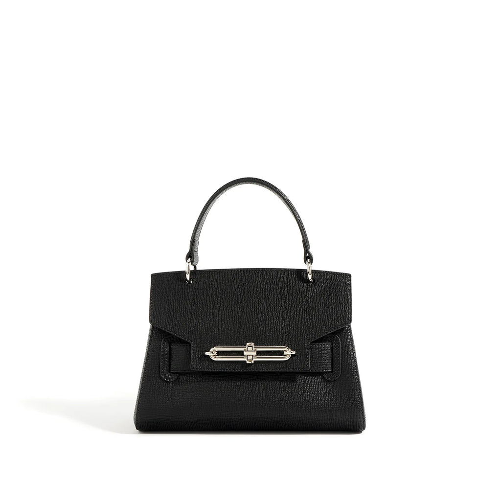 Hard Cow Leather Handbag 