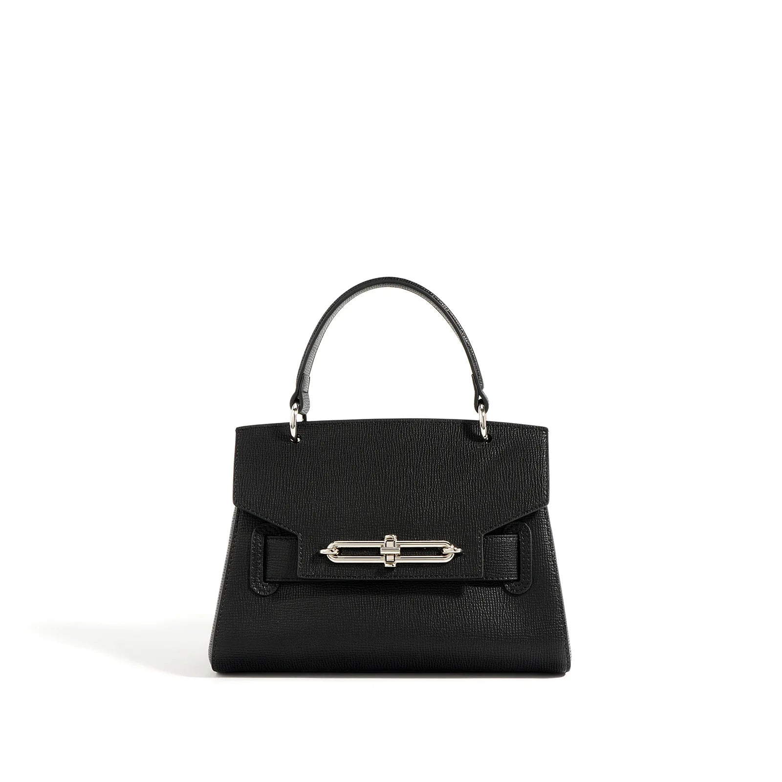 Hard Cow Leather Handbag 