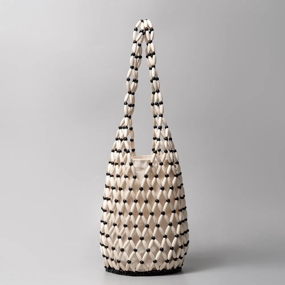Hollow Woven Tote