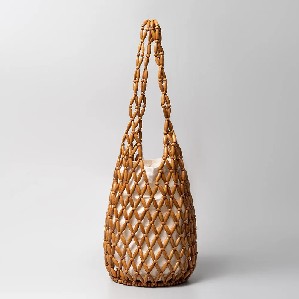Hollow Woven Tote