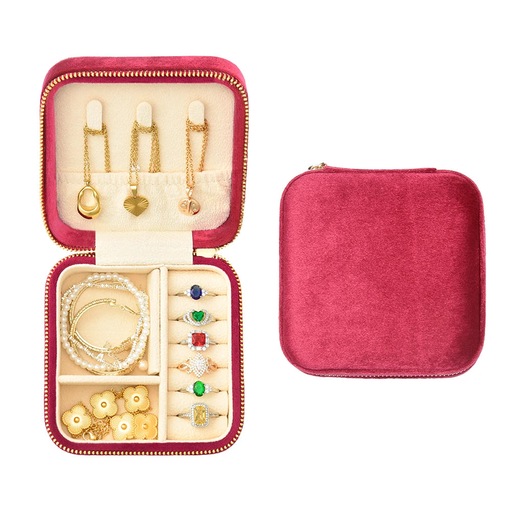 Velvet Keepsake Jewel Box