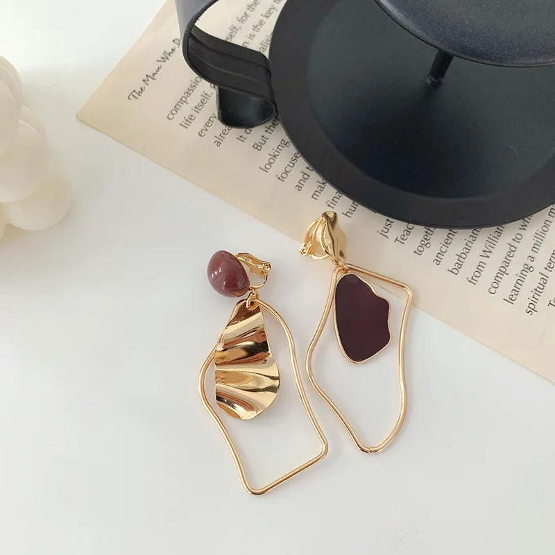  Statement Clip-on Earring Collection (15 Varieties)