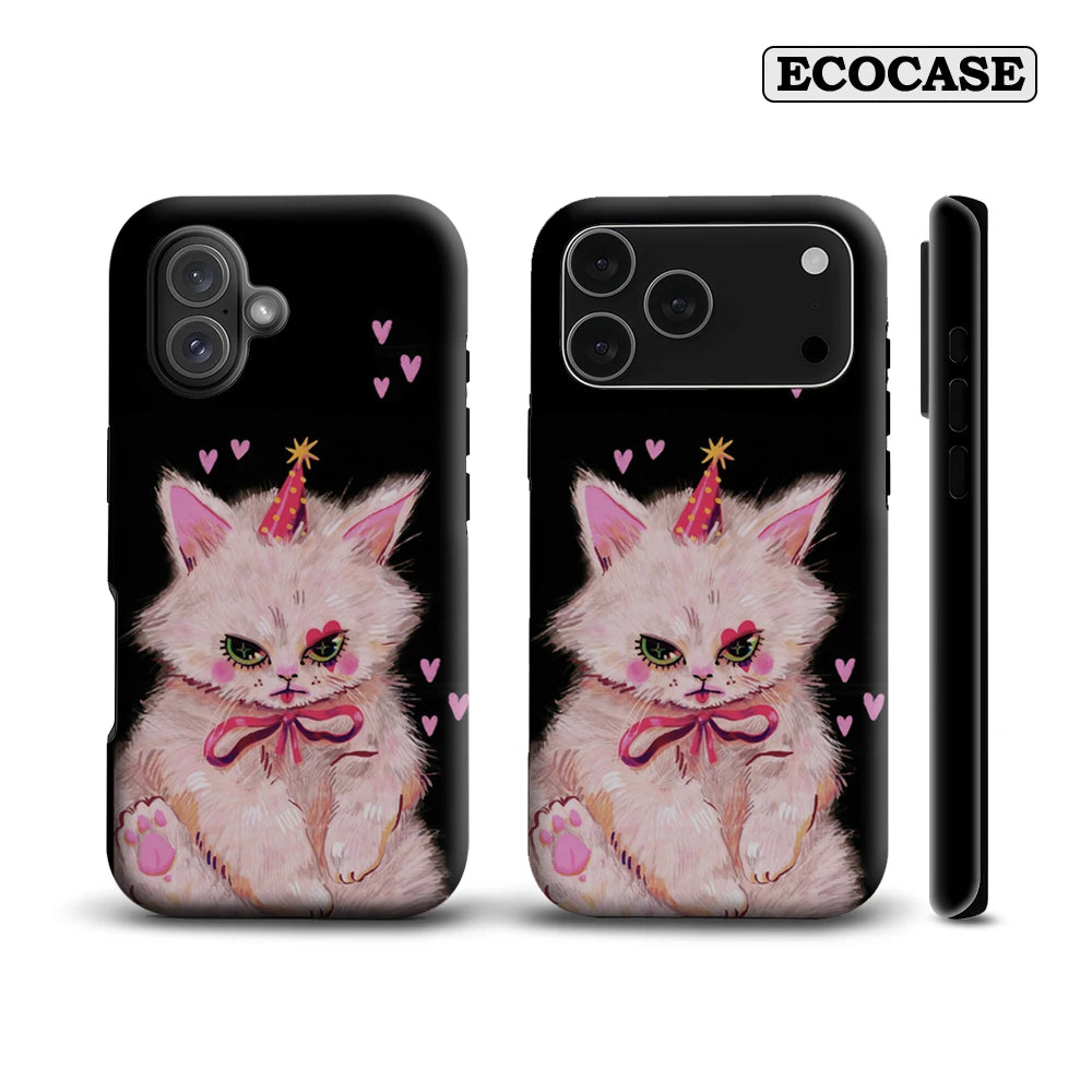 Pink Purrfect Hearts