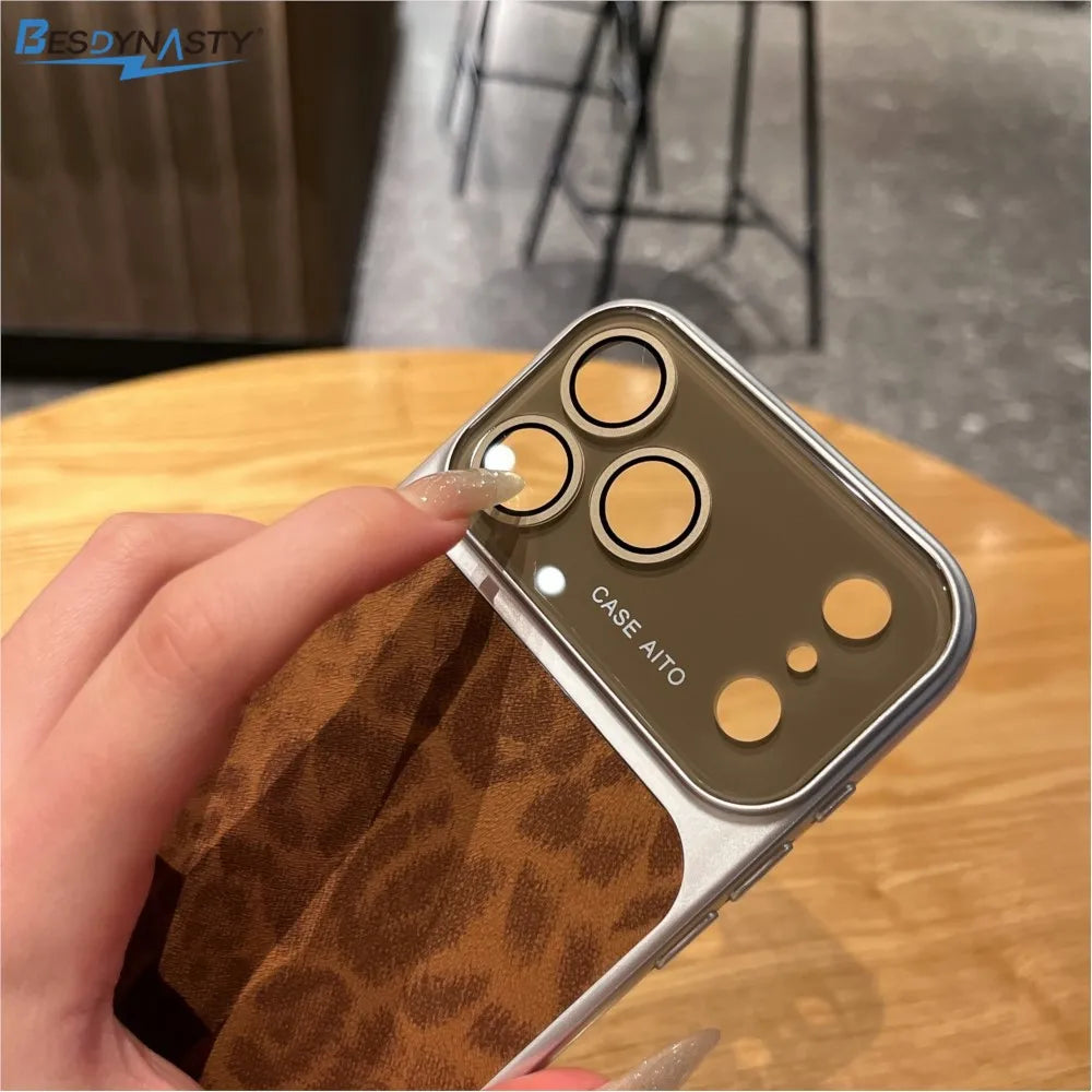 Sahara Leopard Camera Shield iPhone Case