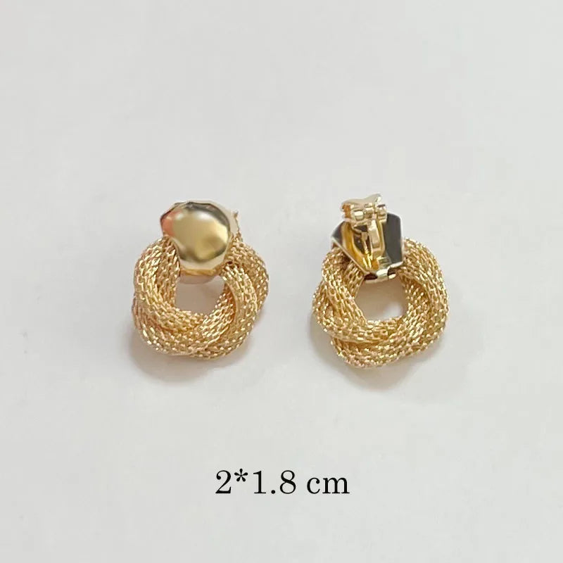  Statement Clip-on Earring Collection (15 Varieties)