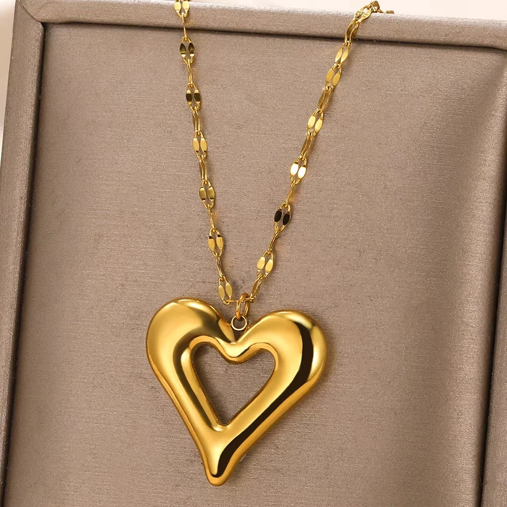 Sunflower Geometric Pendant Necklace