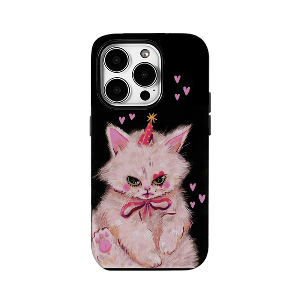 Pink Purrfect Hearts